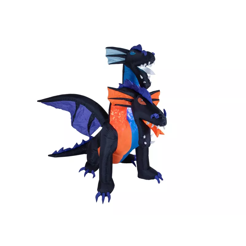 EUROPALMS Halloween opblaasbare drakenfiguur, 208 cm 83316157