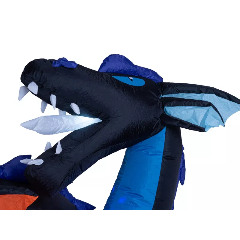 EUROPALMS Halloween opblaasbare drakenfiguur, 208 cm 83316157