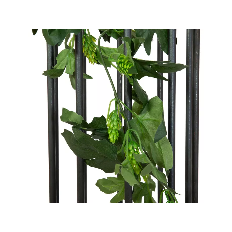 EUROPALMS kunstmatige hopguirlande, 170 cm, groen met bruine kegels 82501869