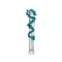 EUROPALMS kunstmatige dennenguirlande turquoise 270 cm 83500413