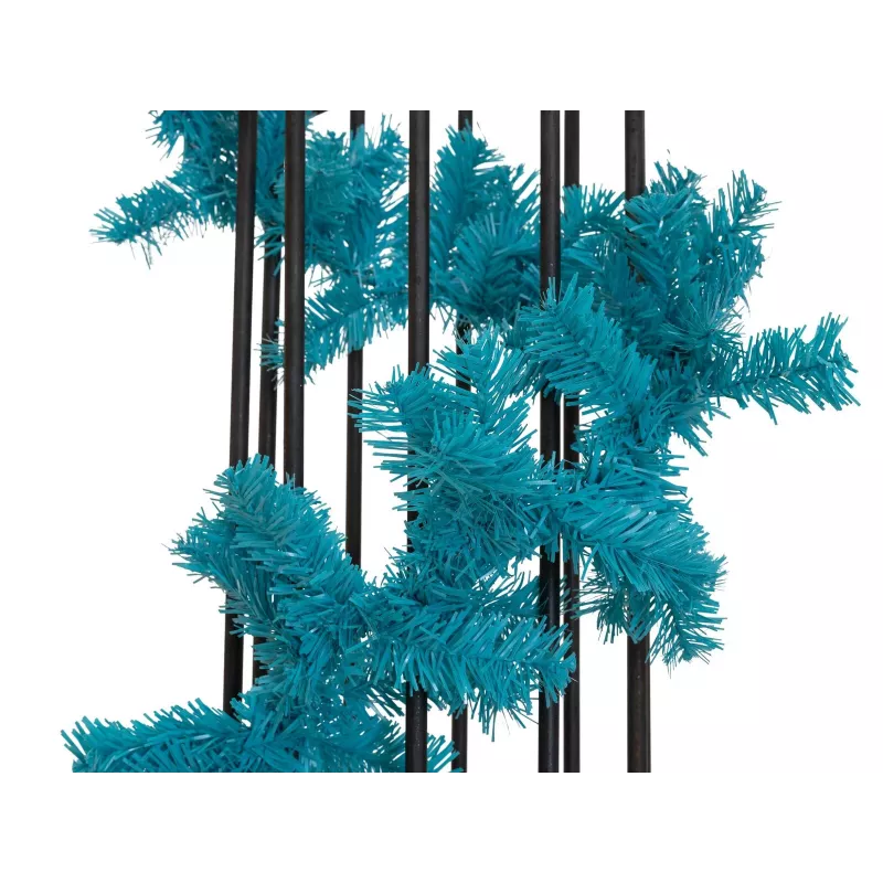 EUROPALMS kunstmatige dennenguirlande turquoise 270 cm 83500413