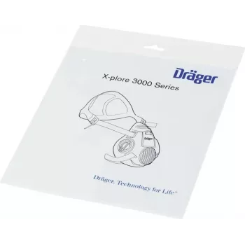 Dräger X-plore 3300 halfmasker ademhalingsbeschermingsset met 2 A1B1E1K1P3 combinatiefilters R57794