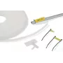 HellermannTyton HCR 12 transparante PVC-markeringdrager, 25 m x 13 mm, thermotransfer bedrukbaar