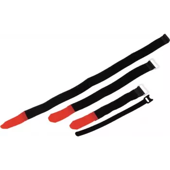 ZUBEHÖR klittenband kabelbinder 25x300mm zwart 10-pack (30006030)