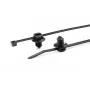 HellermannTyton T30LFT6LG zwarte kabelbinder van polyamide 150mm x 3,6mm, 500-pack 150-31097