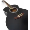 DIMAVERY AW-303 western gitaar zwart (26242004)