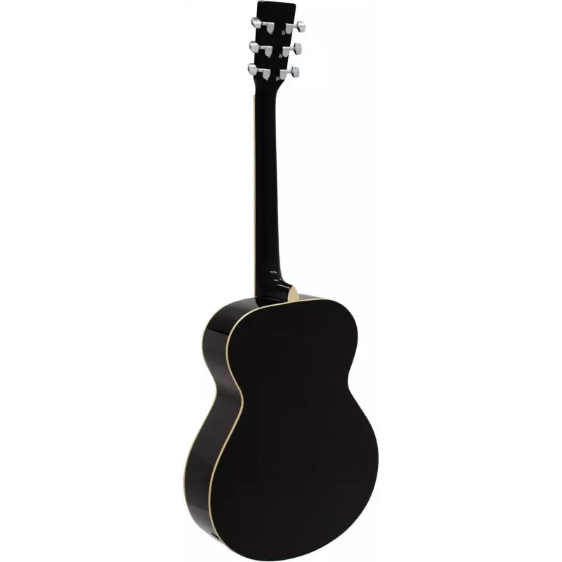 DIMAVERY AW-303 western gitaar zwart (26242004)