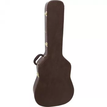 DIMAVERY vormkoffer western gitaarkoffer, bruin (26341018)