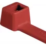 HellermannTyton T80R-N66-RD-C1 standaard kabelbinder, 210 mm x 4,6 mm, rood, 100 stuks 116-08012