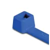 HellermannTyton T150R kabelbinder, blauw, PA66, 380mm x 8,8mm, 100-pack 116-15016