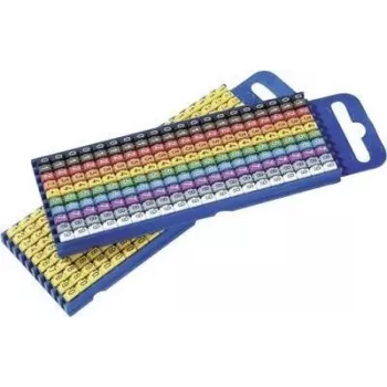 HellermannTyton WIC Clip-On kabelmarkeerder geel 200 stk. 561-01101