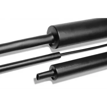 HellermannTyton MU47 warmtekrimpkous 4:1 12 mm naar 3 mm zwart 1 m