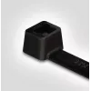 HellermannTyton T18L-HS-BK-C1 kabelbinder, polyamide 6.6, zwart, 100 mm x 2,5 mm, 100 stuks