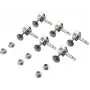 Dimavery TL-style gitaarmechanieken-set, 6-in-line, chroom, gesloten mechanieken, voor rechtshandigen 26300250