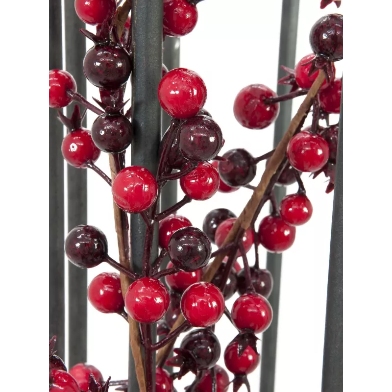EUROPALMS kunstmatige gemengde bessenslinger, 180cm, rood 83500501