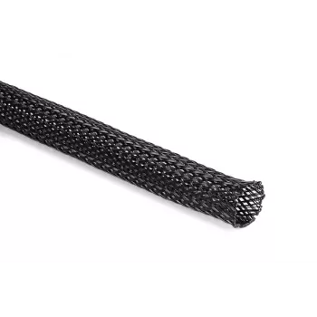 HellermannTyton gevlochten slang, polyester, zwart, 21 mm, 10 m 170-80150