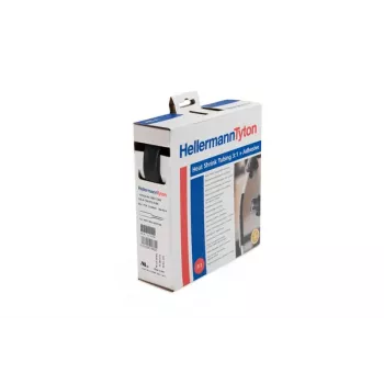 HellermannTyton HIS-3 warmtekrimpkous 12,7/4,2 mm, zwart, 1,2 m 308-12400