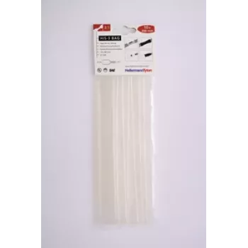 HellermannTyton HIS-3 warmtekrimpkous-set, 3:1, 12 mm / 4 mm, transparant, 10 stuks 308-31215