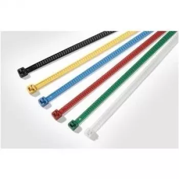 HellermannTyton herbruikbare kabelbinder LR55 195x4,7mm zwart 25-pack 115-00002