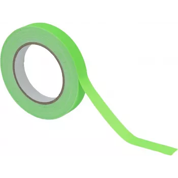 ZUBEHÖR gaffertape 19mm x 25m neongroen UV-actief 30005482