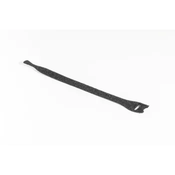 HellermannTyton TEXTIE-S-PA/PP-BK-X1 klittenband-kabelbinder, 150 mm x 12,5 mm, zwart, 100 stuks 130-00012