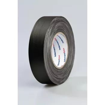 HellermannTyton HelaTape Tex weefband 19mm x 10m zwart katoen-polyester 712-00204