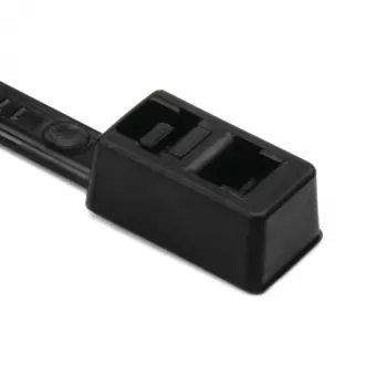 HellermannTyton T30R zwarte PA66-kabelbinder 395 x 4,7 mm, 100 stuks 117-00008