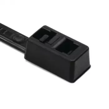 HellermannTyton T30R zwarte PA66-kabelbinder 395 x 4,7 mm, 100 stuks 117-00008