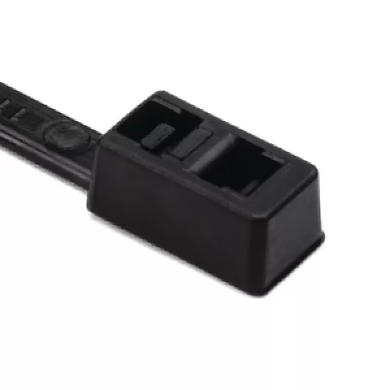 HellermannTyton T30R zwarte PA66-kabelbinder 395 x 4,7 mm, 100 stuks 117-00008