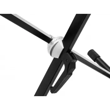 Dimavery SVT-1 keyboardstandaard X-frame klemsluiting in hoogte verstelbaar 20 kg draagvermogen zwart