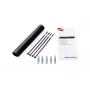 HellermannTyton 380-04004 TF21 warmtekrimpkous, 2:1, 4,0 mm, zwart, 10 m