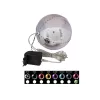 EUROPALMS LED sneeuwbal 15cm, roze 83501246