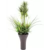 EUROPALMS kunstgras-arrangement, 90cm, groen, in zwarte pot 82600137