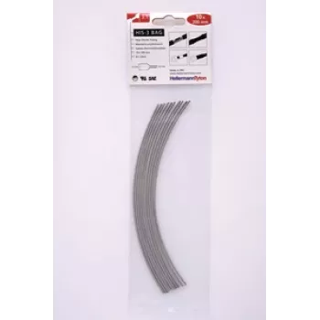 HELLERMANNTYTON warmtekrimpkous-set HIS-3 3:1, 70 stuks, verschillende maten, zwart/rood 308-30162