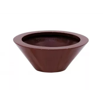 EUROPALMS Leichtsin Bowl-15 rode glanzende decoratieschaal 83011823