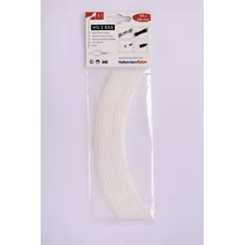 HellermannTyton HIS-3 krimpkous 3:1, 3 mm, zwart, 20 cm, 10 stuks (308-30315)