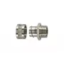 HellermannTyton SC40-FM-M40 vernikkelde messing wartel M40 voor 40 mm SC-beschermslang