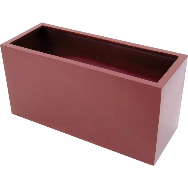 EUROPALMS Leichtsin Cube-50 rode hoogglanzende decoratiekubus van polystyreen 50 cm 83011873