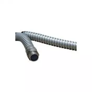 HellermannTyton SC10-GS-ML thermisch verzinkte starre stalen buis (GRC) 10 mm x 3 m, staal, EN 61386-21, binnen & buiten 166-30110