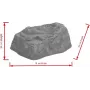 EUROPALMS decoratieve rots Diamond, fiberglas, natuursteenlook, 50x40x30 cm 83313233