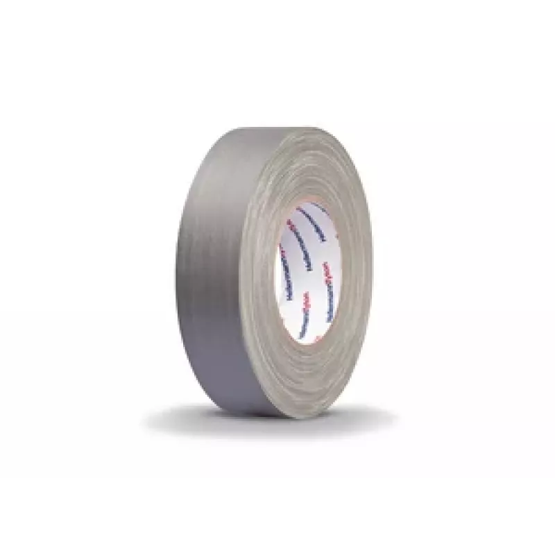 Hellermann Tyton HTAPE-TEX-19x50 grijs katoenen weefband 19 mm x 50 m 712-00506