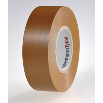 HellermannTyton 710-00158 PVC isolatietape, 19 mm x 20 m, zwart