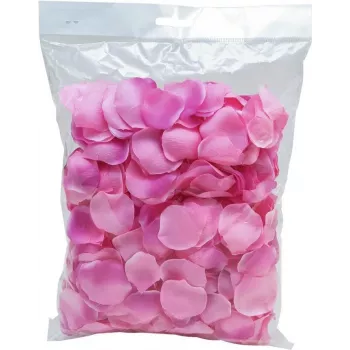 EUROPALMS Kunstmatige rozenblaadjes, roze, 500 stuks 82508951