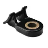 HellermannTyton HDM400-PA66HIRHSUV-BK schroefvoet voor kabelbinders, zwart, 40 x 40 x 8 mm, voor 8 mm kabelbinders, UV-/hitte-/stootvast, halogeenvrij, 1 stk. 151-01224