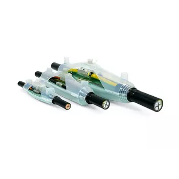 HellermannTyton 435-12060 hars-kabelmof, recht, groen, 1,5-16 mm², IP68, 1 stk.