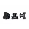 HellermannTyton 151-03055 ACFM2W10PT6-PA66/6HIRHS-BK kabelbevestigingselement, hittebestendig, zeer stootvast, zwart, 25 stuks