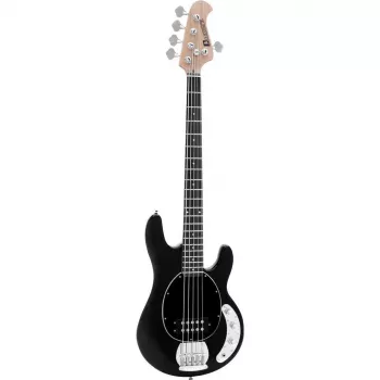 Dimavery MM-505 5-snarige elektrische basgitaar, zwart 26222096