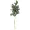 EUROPALMS met sneeuw bedekte dennen tak, PE, 65cm (83500421)