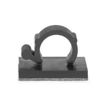 HellermannTyton MAGRA9 magnetische kabelklem, PA66/NdFeB, zwart, 25 mm max. bundel, 25 stuks 151-04467