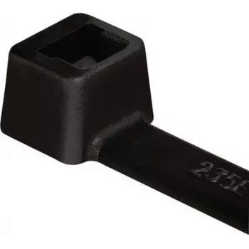 HellermannTyton T18R-HS-BK-C1 zwart hittebestendig kabelband 100 x 2,5 mm, 100-pack 111-01950